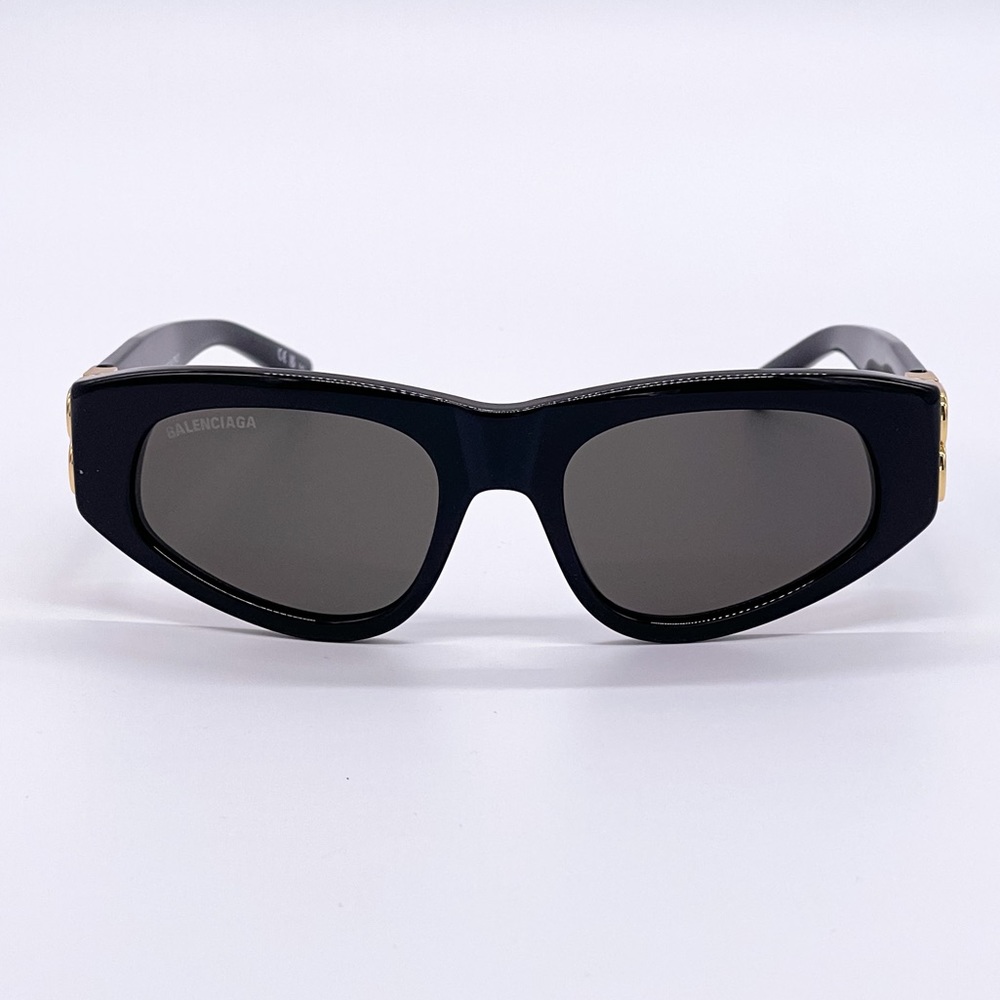 NEW BALENCIAGA BB0095S 001 UNISEX SUNGLASSES BALENCIAGA NEW BALENCIAGA EYEWEAR - Picture 3 of 12